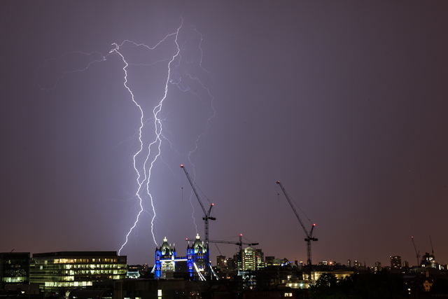 A stormy night in London&nbsp;town.