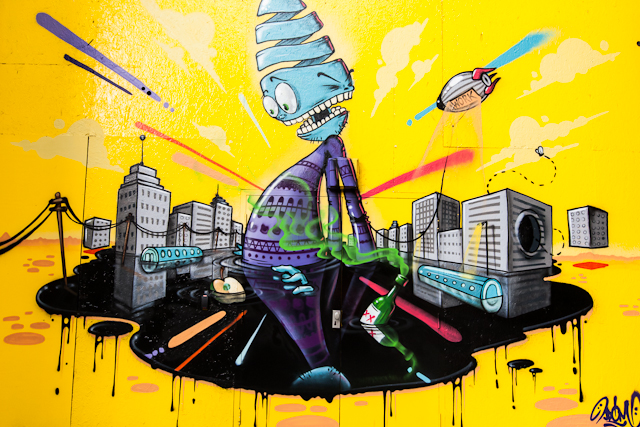 Street art – Southbank and Leake&nbsp;St