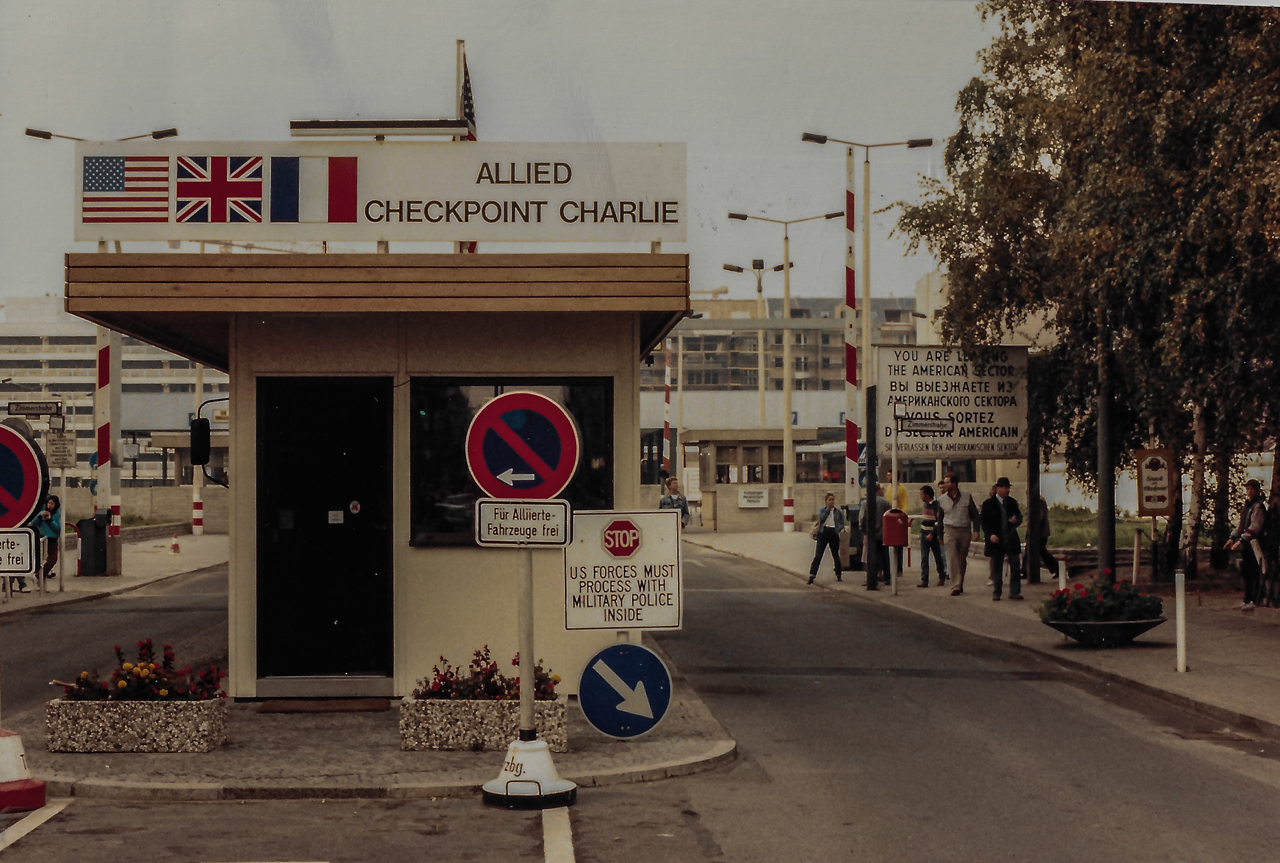 Oct 1987 Border Crossing Berlin
