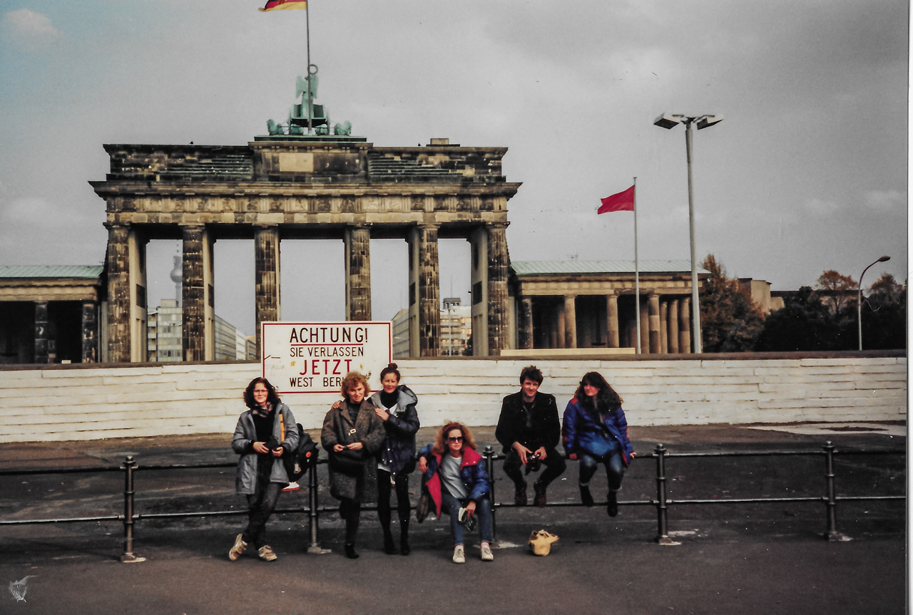 Oct 1987 Brandenberg Gate West Berlin