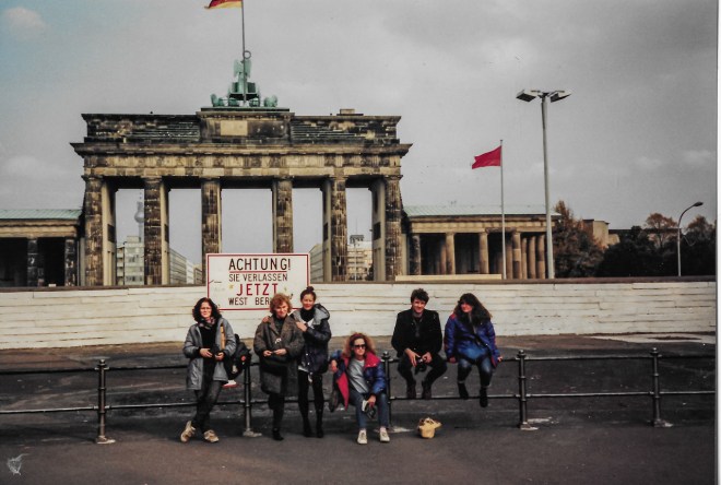 Oct 1987 Brandenberg Gate West Berlin